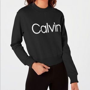 Calvin Klein black sweat shirt